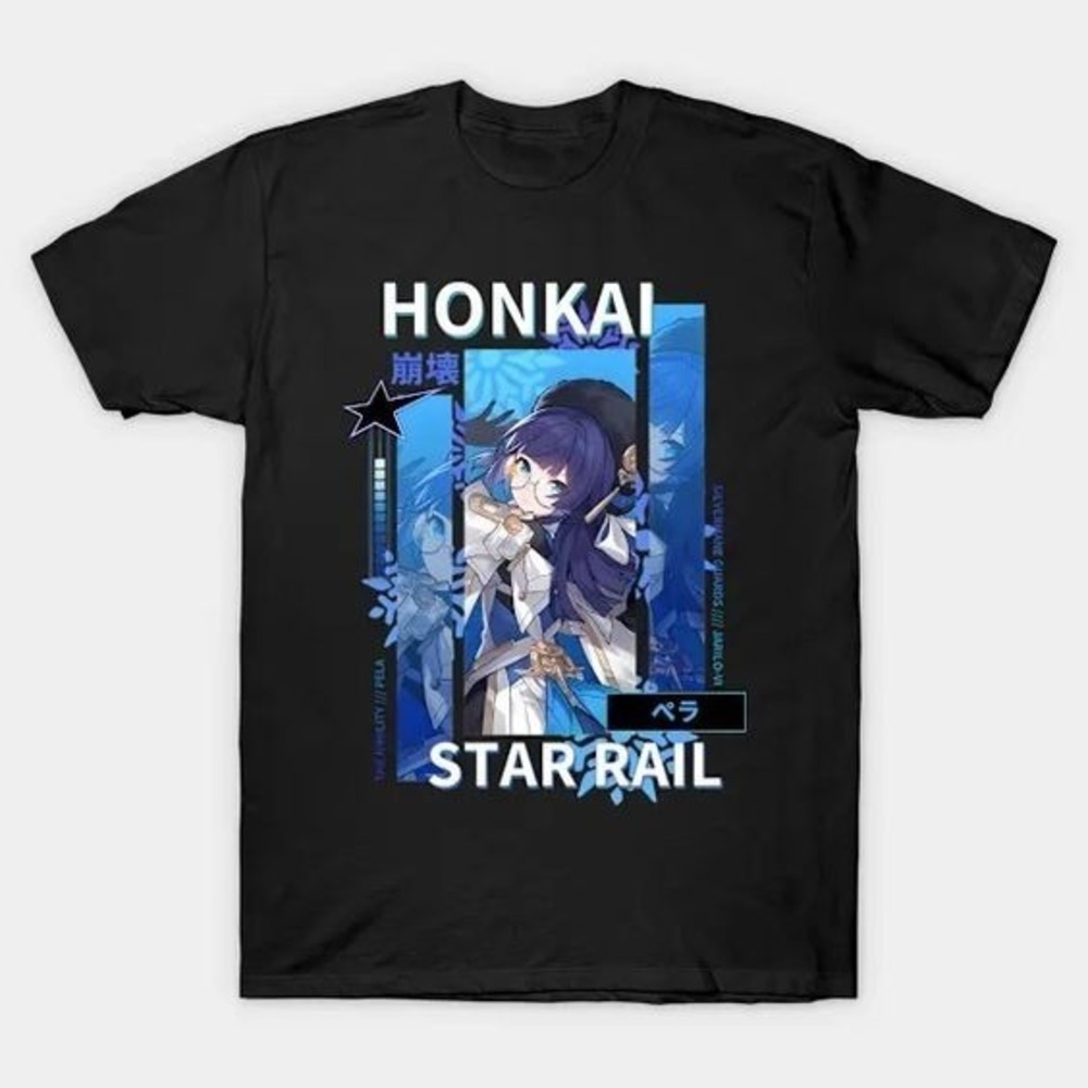 Honkai Star Rail T-shirt, Anime Movie Graphics Unisex T-shirt